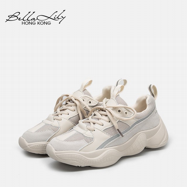 >Bella Lily老爹鞋2019春夏网红鞋运动休闲潮鞋韩版ins百搭椰子500
