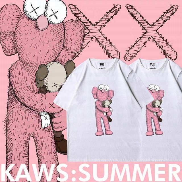 >KAWS X联名芝麻街短袖男女夏天情侣装T恤潮官方官网旗舰店優衣庫